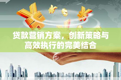 武邑贷款营销方案，创新策略与高效执行的完美结合