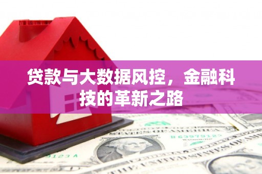 武邑贷款与大数据风控，金融科技的革新之路