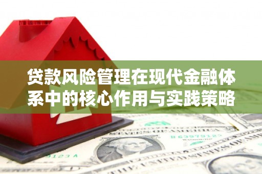 武邑贷款风险管理在现代金融体系中的核心作用与实践策略