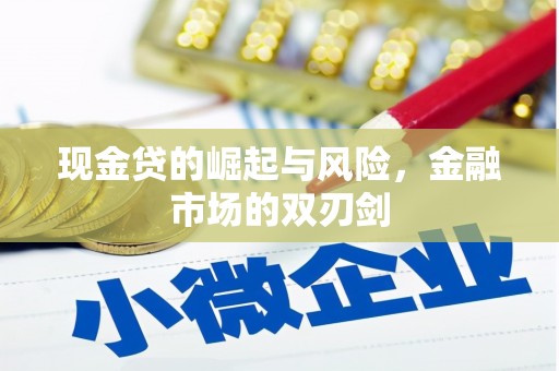 武邑现金贷的崛起与风险，金融市场的双刃剑