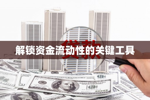 武邑解锁资金流动性的关键工具