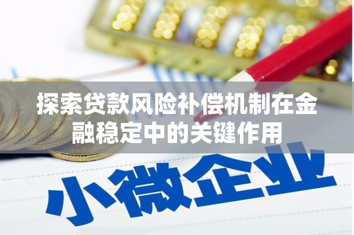 武邑探索贷款风险补偿机制在金融稳定中的关键作用