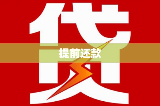 武邑提前还款