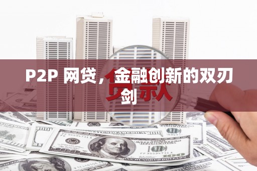 武邑P2P 网贷，金融创新的双刃剑