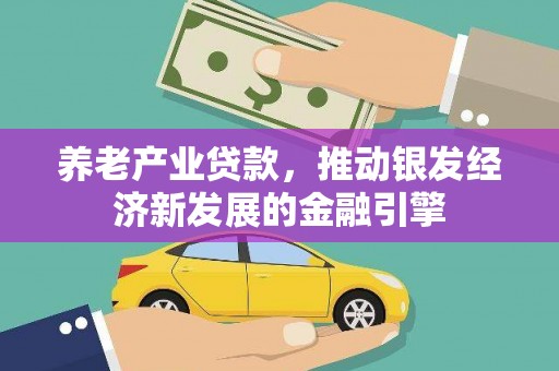 武邑养老产业贷款，推动银发经济新发展的金融引擎