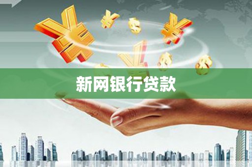 武邑新网银行贷款