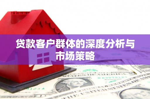 武邑贷款客户群体的深度分析与市场策略