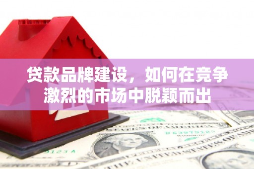 武邑贷款品牌建设，如何在竞争激烈的市场中脱颖而出