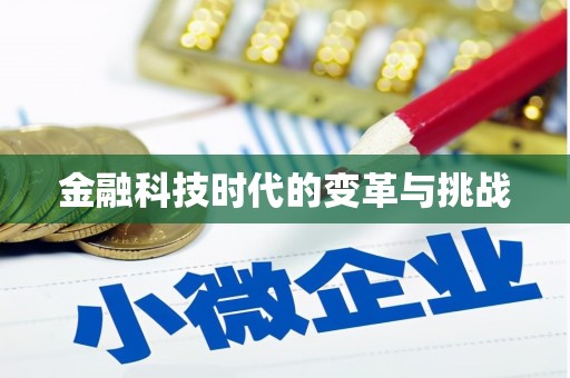 武邑金融科技时代的变革与挑战