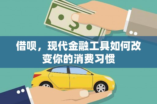 武邑借呗，现代金融工具如何改变你的消费习惯