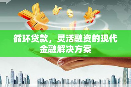 武邑循环贷款，灵活融资的现代金融解决方案