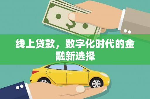 武邑线上贷款，数字化时代的金融新选择