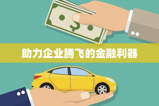 武邑助力企业腾飞的金融利器