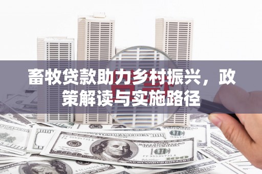 武邑畜牧贷款助力乡村振兴，政策解读与实施路径