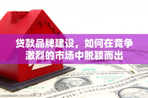 武邑贷款品牌建设，如何在竞争激烈的市场中脱颖而出