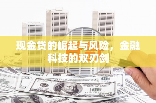 武邑现金贷的崛起与风险，金融科技的双刃剑
