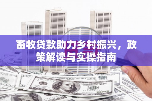 武邑畜牧贷款助力乡村振兴，政策解读与实操指南