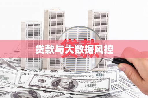 武邑贷款与大数据风控