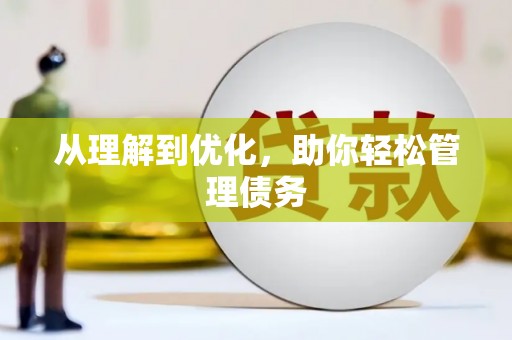 武邑从理解到优化，助你轻松管理债务