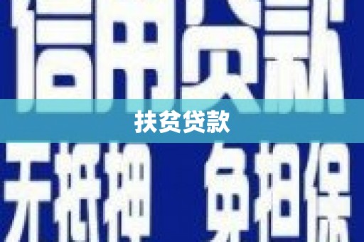 武邑扶贫贷款